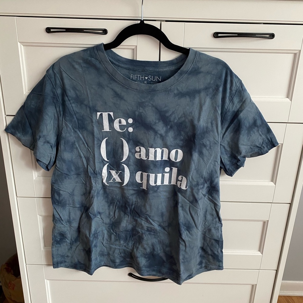 Graphic Tie-Dye Tshirt